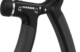 Adrenex by Flipkart Adjustable Hand Grip Strengthener | Forearm & Wrist Strength Trainer Hand Grip/Fitness Grip(Black, Grey)