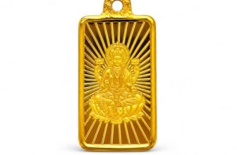 AUGMONT 24 Karat (999) Pure 2 g Gold Bar Pendant – Laxmiji | IBJA | BIS Hallmarked | ISO Certified | Ideal for Investment Gifting Dhanteras Diwali Akshaya Tritiya