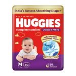 Huggies Complete Comfort Wonder Pant Diapers – M(50 Pieces)