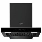 Whirlpool 60cm 1500 m3/hr Filterless Autoclean Kitchen Chimney | Free Installation | 11 Years Motor and 3 Years Comprehensive Warranty | TAFL 60 HAC BK HOOD | Motion Sensor + Touch Control | Black