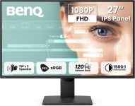 BenQ GW2790P 68.58 cm (27 inch) Full HD LED Backlit IPS Panel with Eye-Care Technology, Brightness Intelligence, Low Blue Light, Flicker-Free, Built-in Speakers, HDMI, DP, Tilt/Height Adjustable Monitor (GW2790P)(Response Time: 1 ms, 120 Hz Refresh Rate)