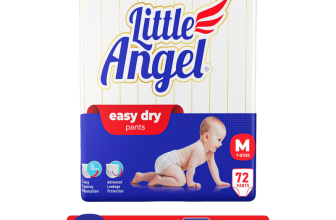 Little Angel Easy Dry Pant Diapers – M(72 Pieces)