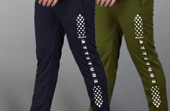 MSREALSON Printed Men Black, Olive Track Pants