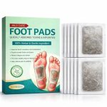 Foot patch (10 pcs) Herbal And Gentle Ingredient Detox Toxin Removal with Bamboo Vinegar and Acupoint Micro-Massage Technology,Natural Ingredients for Sleep Aid, Pain Relief,gel foot pads,Foot patch