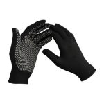 Shopeleven Breathable Anti-Slip Work Gloves for Sports, Adventure Batting Gloves(Black)