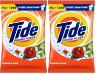 Tide Deep Clean Detergent Washing Powder – 3kg Pack | Jasmine & Rose Fragrance | 2X Deep Clean Power | World’s No. 1 Detergent Brand (Pack of 2)