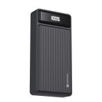 Portronics Luxcell B 20K Advanced 20000 mAh Power Bank with 22.5W Max Output, LED Battery Display, 22.5w Mach USB-A, 20w Type C PD Output, Type C Input, Wake Up Button, Black