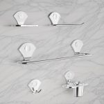 Lifelong Bathroom Shelf for Storage – Stainless Steel Wall Mounted Washroom Rack – Single Layer Multipurpose Towel Holder – Rust & Scratch Proof -Accessories Organiser with Chrome Finish