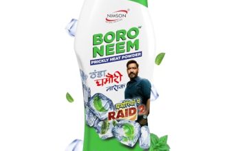 Nimson Boro Neem Cool Talc | Prickly Heat Relief Soothing & Antibacterial Talcum Powder (300 g)