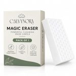 1 PC Magic Eraser Sponge for Cleaning Kitchen Bathroom Wall Furniture Car | Helps Remove Tough Stains, Scuff Marks, Dirt and Everyday Grime