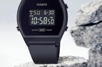 CASIO LW-204-1BDF Vintage Black Dial Black Resin Strap Digital Watch  – For Men & Women
