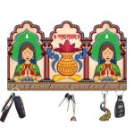 Khushansh Crafts Wood Key Holder (5 Hooks)_APS-20_