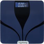 Lifelong Glass Weight Machine Weighing Scale(Blue)