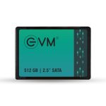 EVM 512GB 2.5 Inch SATA III Internal SSD | Up to 550MB/s Read 500MB/s Write | High Speed Storage for Laptop Desktop | 5 Year Warranty (EVM25/512GB)