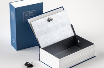 Lifelong Book Safe Locker | Hidden Dictionary Safe Box for Cash, Jewellery & Documents | Secret Portable Locker for Home & Office | Secure Storage Box, Key Lock | Design Blends with Books (LLHSAB02)