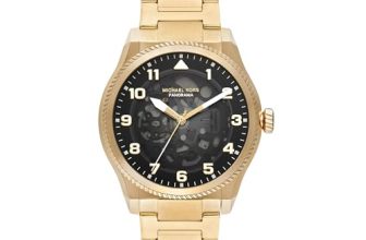 Michael Kors Panorama Gold Automatic Stainless Steel Watch MK9218