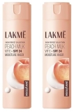 LAKMÉ Peach Milk Moisturizer Spf 24 Pa++, 200 Ml Lotion(Pack Of 2)