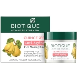Biotique Quince Seed Anti Aging Face Massage Cream For Normal To Dry Skin, 50gm