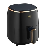 Pigeon Healthifry Digital Air Fryer, 360° High Speed Air Circulation Technology 1200 W with Non-Stick 4.2 L Basket – Black