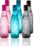 Flipkart SmartBuy Designer Mosaic Bottle – 1000ml – PET(Pack of 6, Multicolor, Plastic)