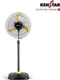Kenstar Wind Speed Ultra YLB with 2 Year Warranty Ultra High Speed 400 mm Pedestal Fan(Yellow, Black | Pack of 1)