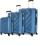 Kamiliant by American Tourister Combination Lock-Kiza(Small55Cm|Medium68Cm|Large79Cm) Cabin & Check-in Set 4 Wheels – 32 inch