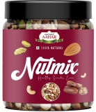 Nature Aahar premium dryfruitmix cashew ,almond,raisins,dates,mixed dried fruits(500gm)(500 g)