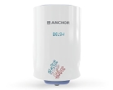Anchor by Panasonic New Delsy Geyser 25 litre, 5 Star Rated Storage Water Heater with Copper Heating Element, Powerful 2000W Heating Element (White, 2 Yrs Warranty, Free Installation)