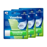 Vaseline Lip Care Cocoa Butter Lip Balm Stick 4.8g (Pack of 3)