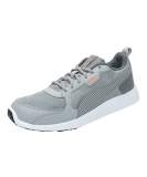 PUMA | Fire Run Men’s Sneakers | Quarry-Vibrant Orange | 8UK