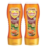 Saffola Honey Active, Made with Sundarban Forest Honey, 100% Pure Honey, No sugar adulteration, Natural Immunity booster, 2 x 350g