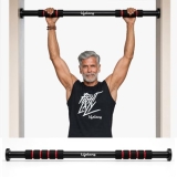 Lifelong Pull Up Bar for Home Kids| Adjustable 62–100 cm Doorway PullUp Bar For Home Gym Equipment |No Screw Pull Up Bar Door Mounted |100kg Capacity, Anti-Slip Lock, Foam Grip Handles |Gym Equipment for Home Workout