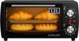 Cadlec 12-Litre Oven Toaster Grill (OTG)(Cruise, Black)