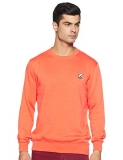 Amazon Brand – House & Shields Men’S Cotton Blend Round Neck Sweatshirt (Aw19-Hss-17_Dutch Orange_M)