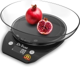 Dr Trust USA Digital Food Weight Machine 531 with BPA free bowl Weight Loss (5kg) Kitchen Weighing Scale(Black)