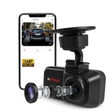 CP PLUS Dash Cam for Car CP-W310 | 2K 3MP Full HD+ Single Channel Dashcam | 1296P Recording | Built-in Microphone | WiFi (AP Mode) | G-Sensor | Night Vision | 137° Wide View Angle | Upto 1TB Storge