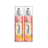 Layer’r Wottagirl Mandarin Twist Body Splash for Women | Long Lasting Fragrance (135ml) (Pack of 2)
