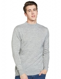 Amazon Brand – Symbol Men’S Acrylic Ls Round Neck Sweater Pullover (Swr-Sy-Aw21-05_Lt Grey Mel_3Xl)