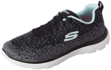 Skechers Womens Summits – 896224ID Black/Aqua Casual Shoe – 5 UK (8 US) (896224ID-BKAQ)