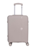 Wiki Zine 8 Wheel Hardside Polycarbonate Trolley,Large,Champagne