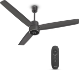 HAVELLS FAB ULED|LED Speed Indicator|Remote Controlled|Upto 65% Energy Saving with 3 Year Warranty BLDC Motor with Remote 1200 mm Ceiling Fan(5 Star | Smoke Brown | Pack of 1)