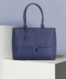 Allen Solly 14 inch inch Laptop Tote Bag(Blue)