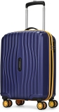 ARISTOCRAT Vortex Plus Cabin Trolley Bag | Small Hard Luggage with Combination Lock Cabin Suitcase 8 Wheels – 22 Inch