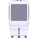 Bajaj DMH 85X 85L Desert Air Cooler | High Air Delivery with Turbo Fan Technology | 3-Side Honeycomb Cooling & 4-Way Swing | Inverter Compatible | 1 Year Warranty【White】