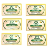 S2M Herbal Lemon Soap – Pack Of 6 (6 x 125 g)