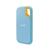 SANDISK Extreme 2TB Portable External SSD, 1050MB/s R, 1000MB/s W, 3m Drop Protection, IP65 Water/dust Resistant, PC,MAC & TypeC Smartphone Compatible, 5Y Warranty, SkyBlue Color