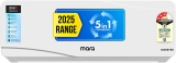 MarQ by Flipkart 2025 1 Ton 3 Star Split Inverter 5-in-1 Convertible with Turbo Cool Technology AC  – White(103IPG25WQV2, Copper Condenser)