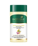 Biotique Ubtan & Collagen Tan Removal Face Scrub for Lighter, Even-Toned and Glowing Skin with Turmeric, Saffron & Almond|For Men & Women-25ml