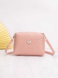 LIKE STYLE Pink Sling Bag L.S-220-SLNBG-LHAR-KARHAI-PNK@_21