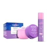 Aqualogica Illuminate+ Protect & Hydrate Kit|Illuminate+ Dewy Sunscreen Spf 50+ Pa++++ (50 G) + Illuminate+ Hydra Gel Moisturizer (200G)|Spf 50+ Pa++++|For Luminous Skin|24 Hour Intense Hydration,All
